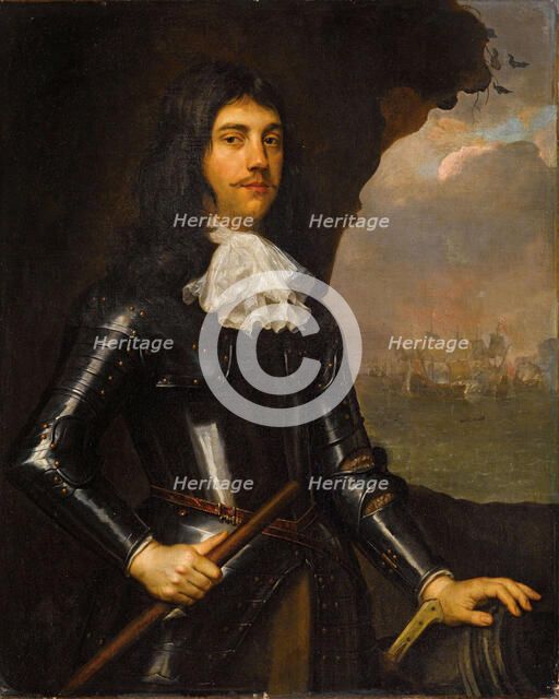 Portrait of Admiral Cornelis Maartenszoon Tromp (1629-1691). Creator: Meyssens (Mijtens), Joannes (1612-1670).