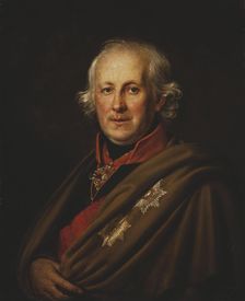 Portrait of Admiral Count Nikolay Semyonovich Mordvinov (1754-1845), Early 1820s