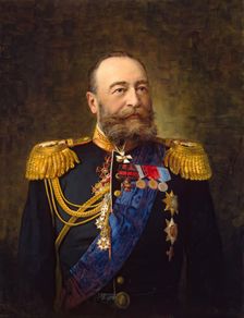 Portrait of Admiral E. I. Alexeyev, 1904. Creator: Alexander Fedorovich Pershakov