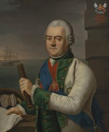 Portrait of Admiral Grigory Andreyevich Spiridov (1713-1790), Early 19th cen