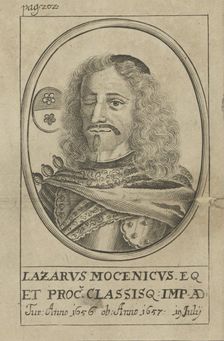 Portrait of Admiral Lazzaro Mocenigo (1624-1657) , ca 1720. Creator: Anonymous