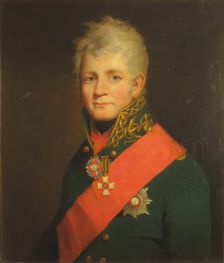 Portrait of Admiral Pavel Chichagov (copy), 1824. Creator: Unknown