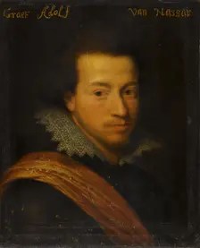 Portrait of Adolf (1586-1608), Count of Nassau-Siegen, c.1609-1633. Creator: Workshop of Jan Antonisz van Ravesteyn