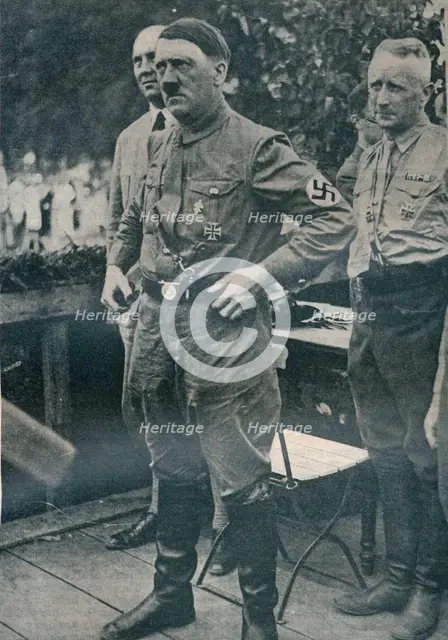 'Portrait of Adolf Hitler', c1934. Artist: Unknown.