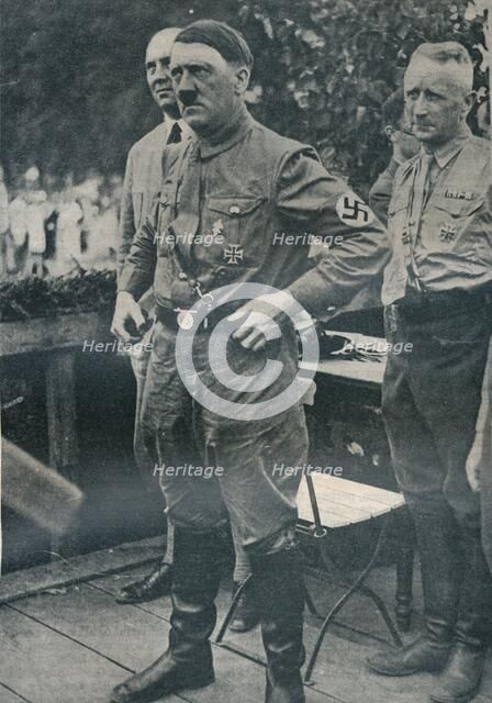 'Portrait of Adolf Hitler', c1934. Artist: Unknown.