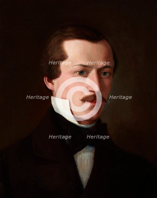 Portrait of Adolf Poller, c1858. Creator: Andrzej Bronislaw Grabowski.