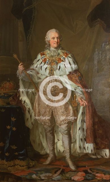 Portrait of Adolph Frederick (1710-1771), King of Sweden.