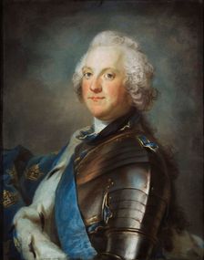 Portrait of Adolph Frederick (1710-1771), King of Sweden, between 1751-1786. Creator: Lundberg, Gustaf (1695-1786)