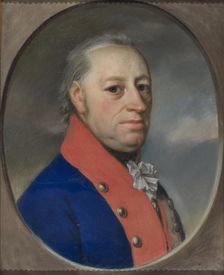 Portrait of Adolph, Landgrave of Hesse-Philippsthal-Barchfeld (1743-1803), c1800. Creator: Anon