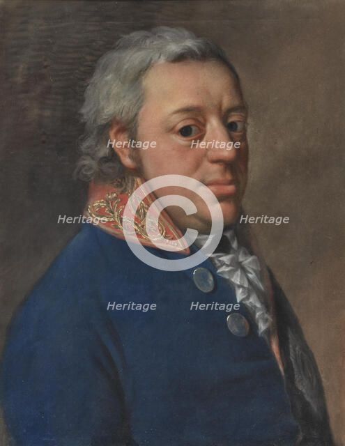 Portrait of Adolph, Landgrave of Hesse-Philippsthal-Barchfeld (1743-1803), Late 18th cent. Creator: Anonymous.