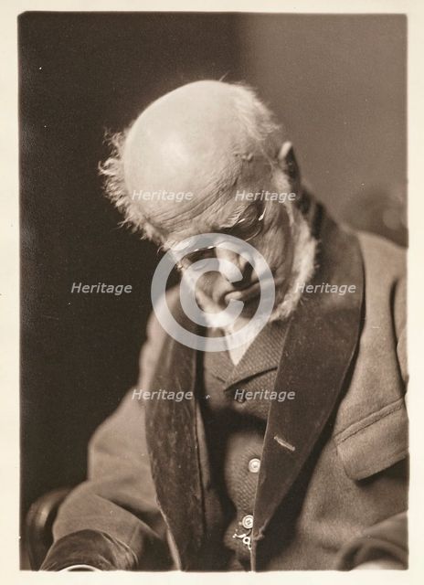 Portrait of Adolph von Menzel (1815-1905), 1904. Creator: Hilsdorf, Jacob (1872-1916).
