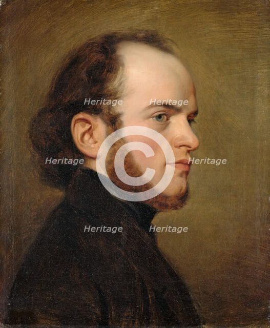 Portrait of Adolph von Menzel (1815-1905), ca 1839. Creator: Meyerheim, Friedrich Eduard (1808-1879).