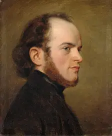 Portrait of Adolph von Menzel (1815-1905), ca 1839. Creator: Meyerheim, Friedrich Eduard (1808-1879)