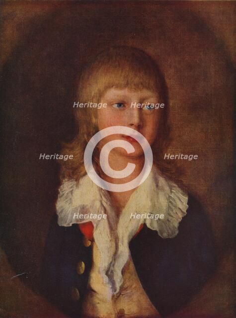 'Portrait of Adolphus, Duke of Cambridge, wearing the Windsor Uniform', 18th century. Artist: Thomas Gainsborough.