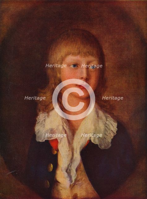 'Portrait of Adolphus, Duke of Cambridge, wearing the Windsor Uniform', 18th century. Artist: Thomas Gainsborough.