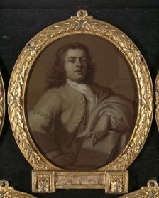 Portrait of Adriaan van der Vliet (1707-77), Poet in Rotterdam, 1732-1771. Creator: Dionys van Nijmegen