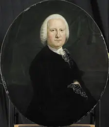 Portrait of Adriaan du Bois, Director of the Rotterdam Chamber of the Dutch East India Company, elec Creator: Jean Humbert