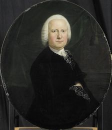 Portrait of Adriaan du Bois, Director of the Rotterdam Chamber of the Dutch East India Company, elec Creator: Jean Humbert