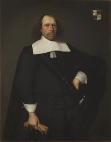 Portrait of Adriaen van Bredehoff , 1659. Creator: Rotius, Jan Albertsz. (1624-1666)