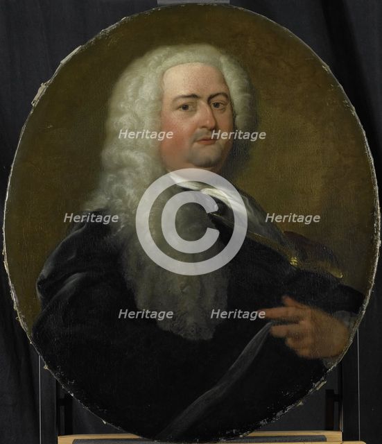 Portrait of Adriaen Paets, Director of the Rotterdam Chamber of the Dutch East India Company, electe Creator: Dionys van Nijmegen.