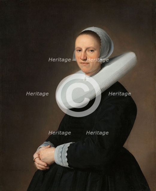 Portrait of Adriana Croes, 1644. Creator: Jan Verspronck.