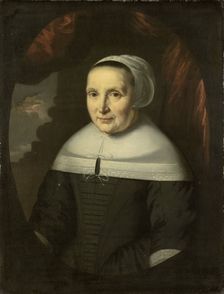 Portrait of Aeltje Denijs (born 1598/99), 1654-1700. Creator: Unknown