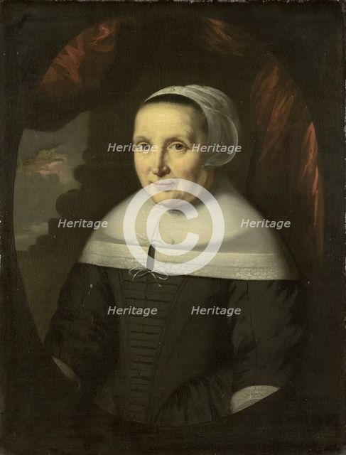 Portrait of Aeltje Denijs (born 1598/99), 1654-1700. Creator: Unknown.