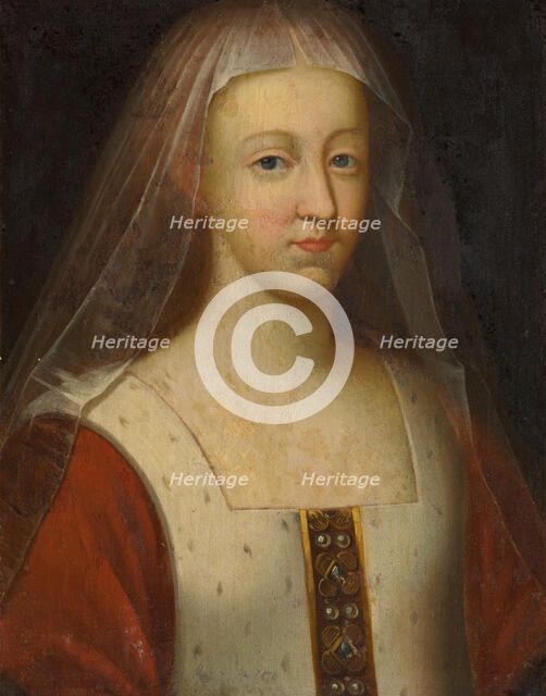 Portrait of Agnès Sorel (1422-1450), Early 17th cen.. Creator: Anonymous.