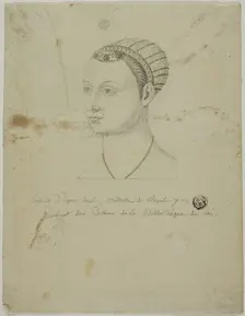 Portrait of Agnes Sorel, n.d. Creator: Unknown
