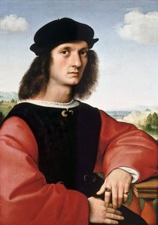 Portrait of Agnolo Doni , ca 1506-1507