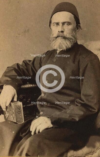 Portrait of Ahmed Cevdet Pasha (1822-1895), Second Half of the 19th cen. Creator: Anonymous.