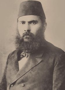Portrait of Ahmed Mithat (1844-1912), End of 19th cen. Creator: Anonymous