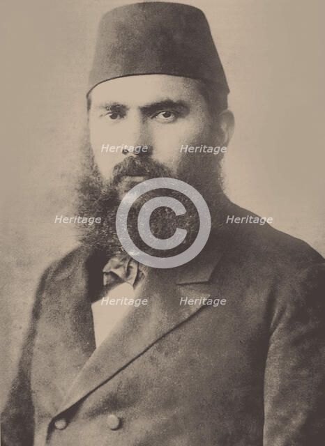 Portrait of Ahmed Mithat (1844-1912), End of 19th cen. Creator: Anonymous.