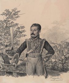 Portrait of Akim Vasilyevich Duvanov, Early 1820s. Creator: Hampeln, Carl, von (1794-after 1880)