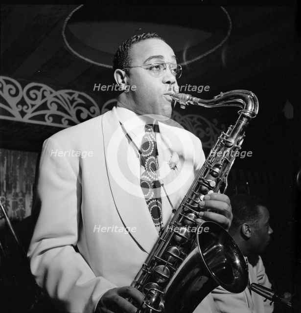 Portrait of Al Sears, Aquarium, New York, N.Y., ca. Nov. 1946. Creator: William Paul Gottlieb.