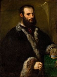Portrait of Alvise Contarini , 1525-1550. Creator: Bordone, Paris (1500-1571)