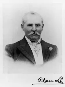 Portrait of Alan Leo, (c1895?). Creator: Unknown