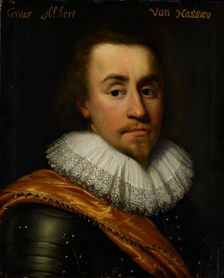 Portrait of Albert (1596-1626), Count of Nassau-Dillenburg, 1622. Creator: Workshop of Jan Antonisz van Ravesteyn