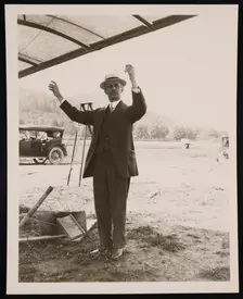 Portrait of Albert Francis Zahm (1862-1954), 1914. Creator: Charles Doolittle Walcott