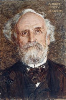 Portrait of Albert Ribot (1842-1923), politician, 1915. Creator: Joseph Felix Bouchor