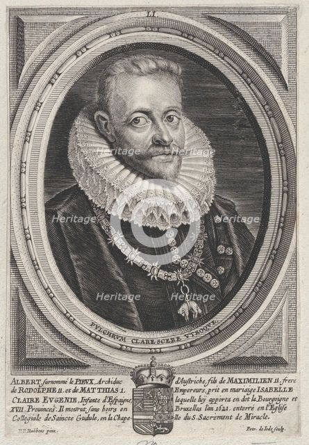 Portrait of Albert VII, Archduke of Austria, ca. 1650. Creator: Pieter de Jode II.