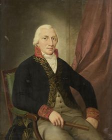 Portrait of Albertus Henricus Wiese, Governor-General of the Dutch East Indies, 1805-1810. Creator: Adriaan De Lelie