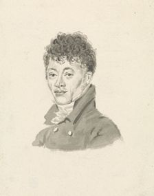 Portrait of Albertus Jonas Brandt, 1800-1821. Creator: Anon