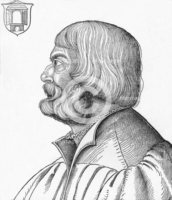 'Portrait of Albrecht Durer', 1527, (1906). Artist: Albrecht Durer.