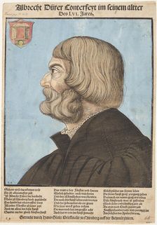 Portrait of Albrecht Dürer, c1529. Creator: Schoen, Erhard (1491-1592)