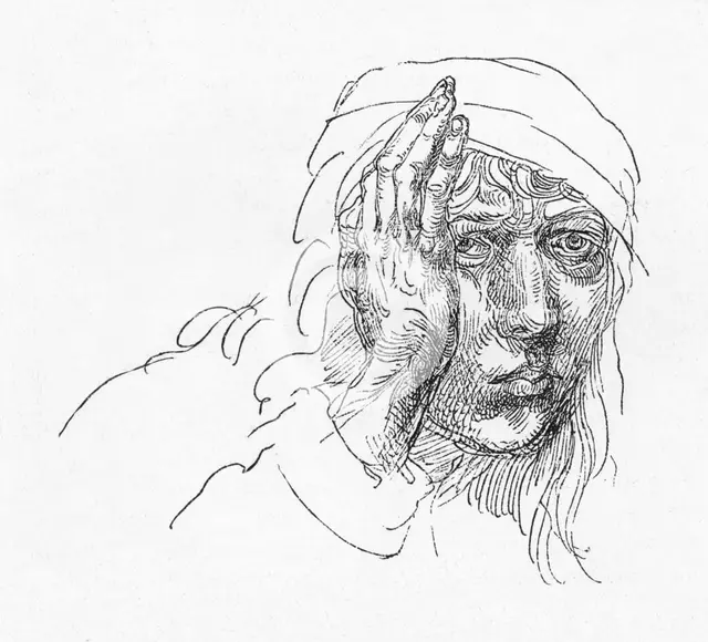 'Portrait of Albrecht Durer when a boy.', c1491, (1906). Artist: Albrecht Durer.