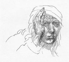 Portrait of Albrecht Durer when a boy. c1491, (1906). Artist: Albrecht Durer