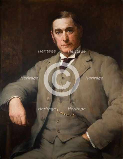 Portrait of Alderman Charles Gabriel Beale, 1901. Creator: Walter William Ouless.
