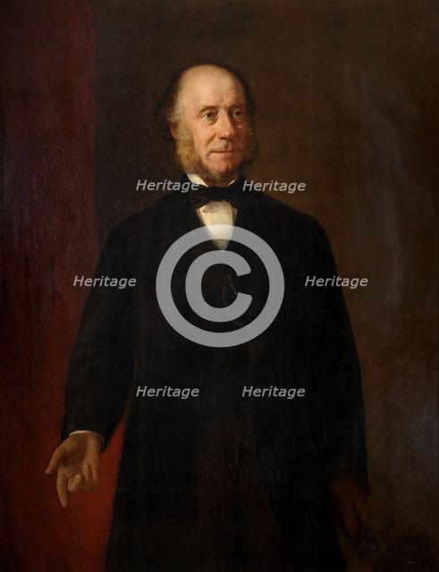Portrait of Alderman Edward Corn Osborne, 1873. Creator: William Thomas Roden.