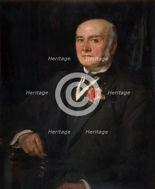 Portrait Of Alderman Edward Lawley Parker, 1905. Creator: James Jebusa Shannon.